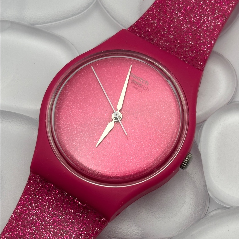 Swatch Watch SO28P101 MAGI PINK NWT